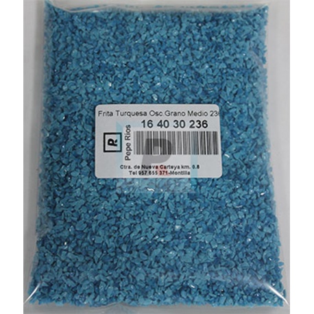 Frita Turquesa Oscuro Pastel Grano Medio 236 (250 Gramos)