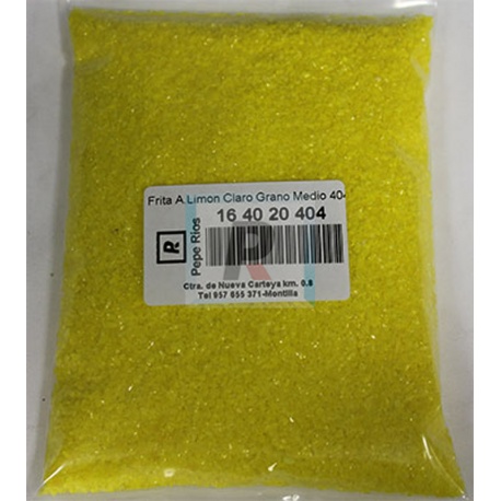 Frits Pastel Light Lemon Yellow 404 Medium Grain 250gr.