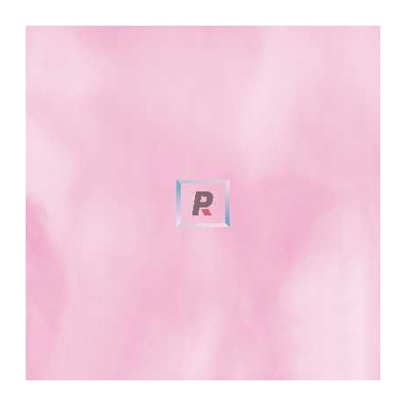 BV753 Light Pink Streaked Translucent 40x30cm