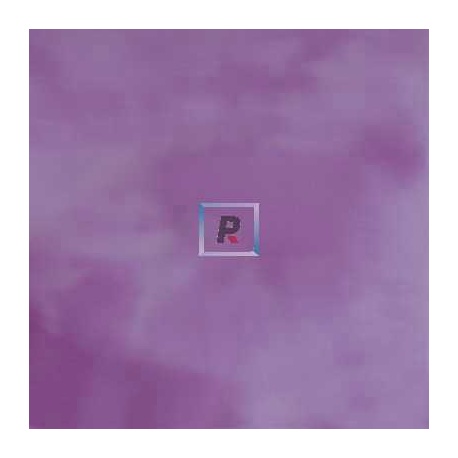 BV756 Light Violet Streaked Translucent 40x30cm