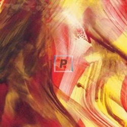 V-84 Red and Yellow Streaked Transparent 80x60cm