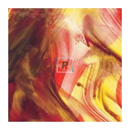 V-84 Red and Yellow Streaked Transparent 80x60cm