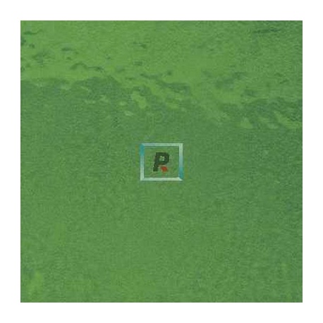 T-152 Green Plaque 40x30cm