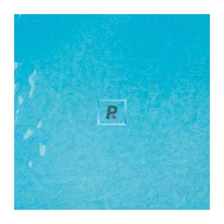 T-162 Plaque Turquesa 40x30cm