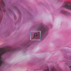 V-111 Dark Pink Translucent Streaked 40x30cm