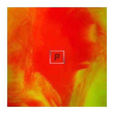 V-116 Orange and Yellow Translucent Streaked 80x60cm