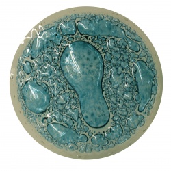 Burbuja Aguamarina Transparente CBT35K 200 GR.