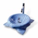 PR02 Blue Glass Basin 45x45x11