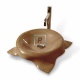 PR09 Brown Glass Basin 45x45x11