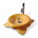 PR11 Orange Glass Basin 45x45x11