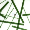 S-125-96 Dark Green Transparent Stringer