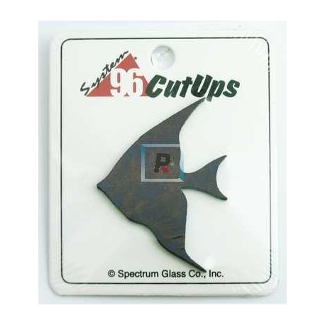 CutUps Pez Negro Iridiscente 