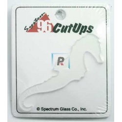 Clear Irid Seahorse CutUps