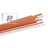RO-2702-96 Orange Opal Glass Rods