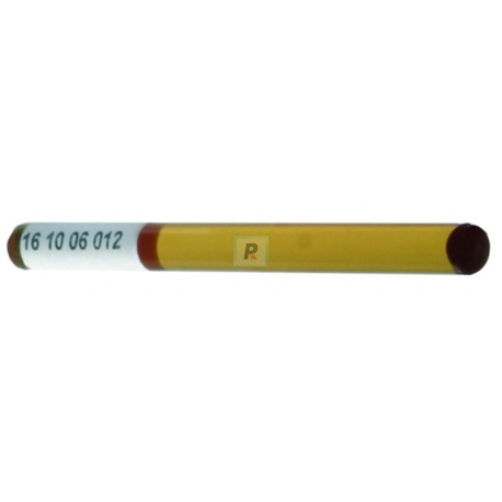 012 Transparent Light Amber Rod 6mm