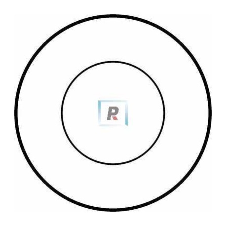 Minibiselado Circulo de Ø127mm