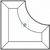 Corner Bevel 76,2x76,2x38,1mm