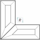 Corner Bevel 101,6x101,6x38mm