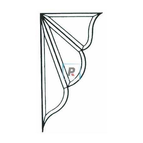 Corner Bevel 203x400mm