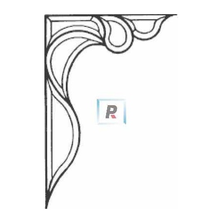 Corner Bevel 273x393mm