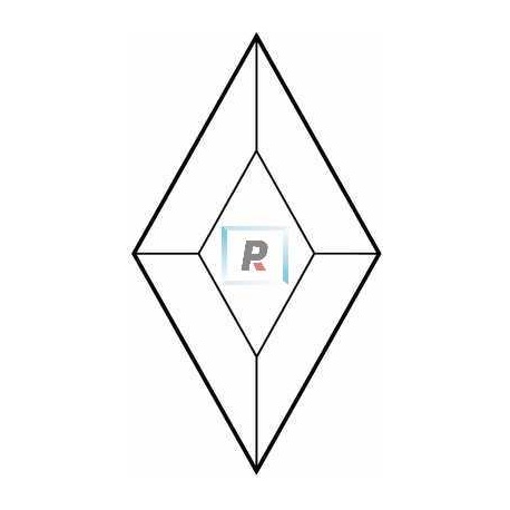Diamond Bevel 63x38mm
