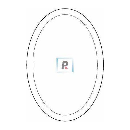 Oval Bevel 152,4x101,6mm