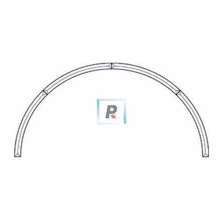 Minibiselado Arco de Ø809,8mm