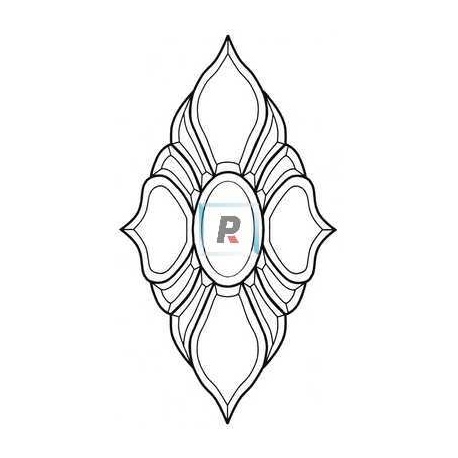 Bevel Cluster 520x257mm