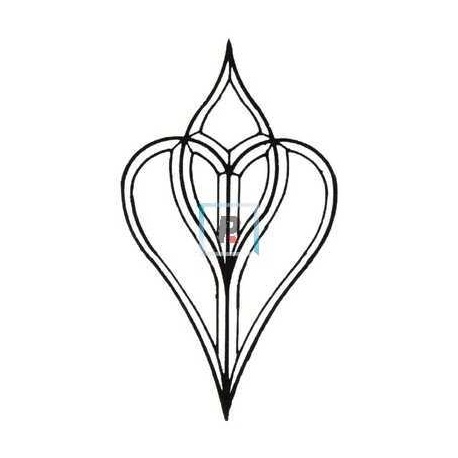 Bevel Cluster 241x457mm