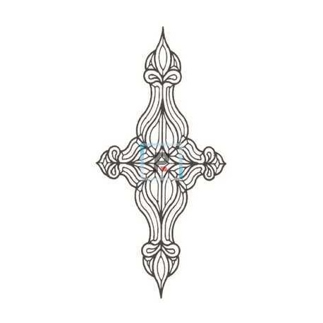 Bevel Cluster, 33pcs 393x781mm