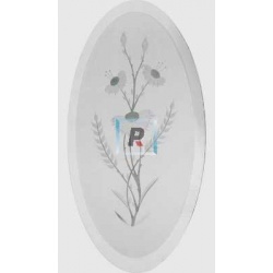 Carved Mini B.Oval 152,4x279,4mm t1