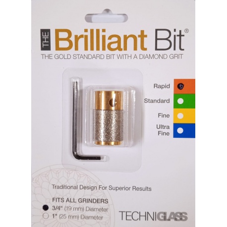 Muela Diamante Brilliant Gruesa de Ø19mm