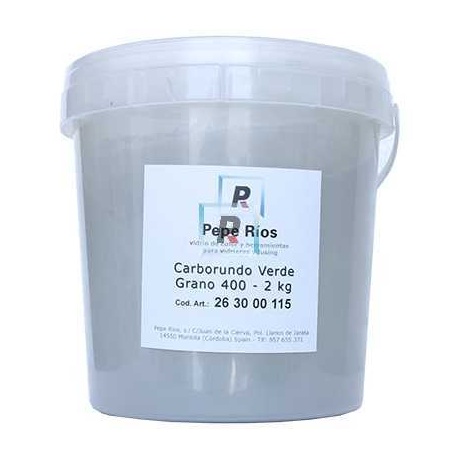 Carborundo Verde Grano 400 (2kg)