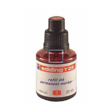 Tinta para Edding 3000 Rojo
