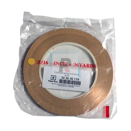 Cinta Cobre/Cobre 4,76mm 3/16"