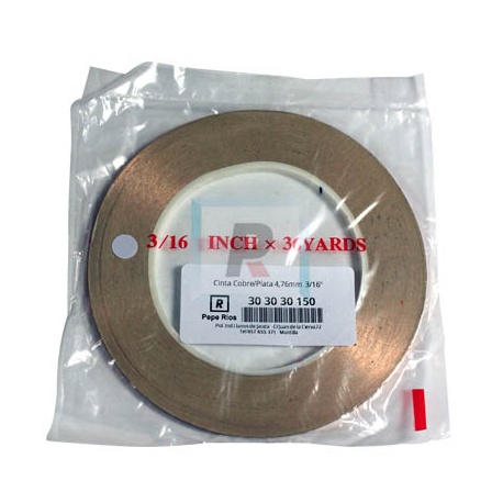 Cinta Cobre/Plata 4,76mm 3/16"