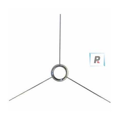 Araña estañada 3 Brazos de 380mm E-27