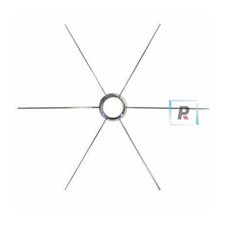 Araña estañada 6 Brazos de 380mm E-27