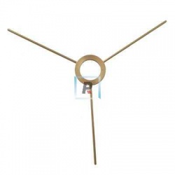 Araña laton 3 Brazos 40cm (30mm Interior)