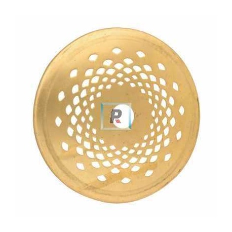 Vented Brass Vase Cap round Ø89mm.