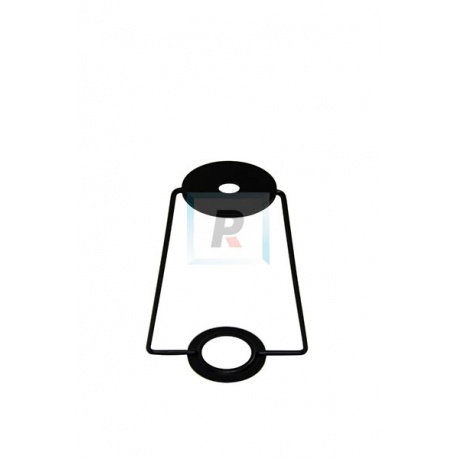 Lira hierro negro E14 de 120mm