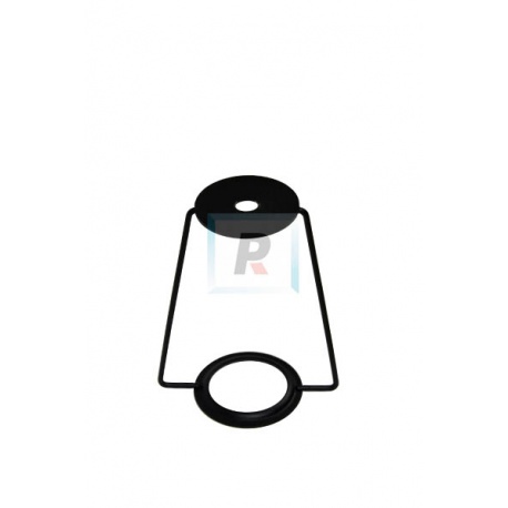 Lira hierro negro E27 de 120mm