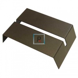 Stand hierro marrón para placa 210x130mm