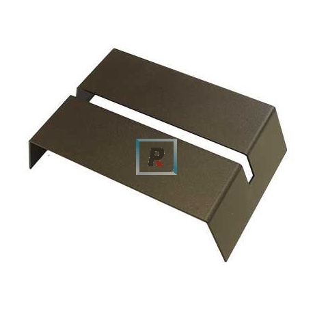 Stand hierro marrón para placa 210x130mm