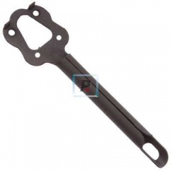 Tija Floron Pintada Marron de 115mm