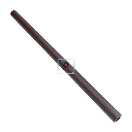 Round brown iron column 20x400mm