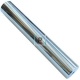 Round polished steel column 40x250mm