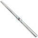 Round polished steel column 20x400mm