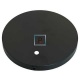 Base hierro redonda negro texturado de 183mm Øx18