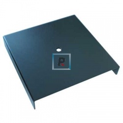 Base hierro cuadrada negro de 180x180x30